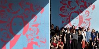 Prebrisani mural krasit će korice knjige poznate književnice