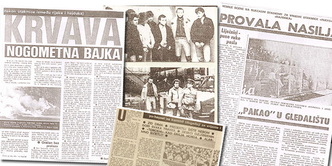 Delije i Armada su na finalu Kupa 1987. skupa navijali protiv Hajduka, a onda je dogodine Torcida došla u Rijeku...