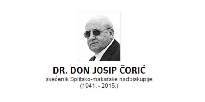 Umro je don Josip Čorić: 'Nosio ga je duh borbe za pravdu i pravičnost'
