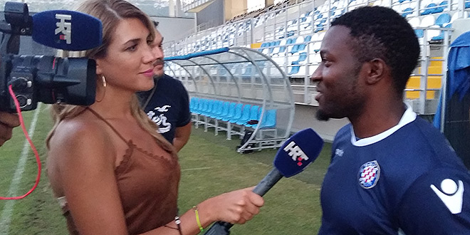 Ohandza nakon treninga u Dugopolju: 'Znam da me navijači zovu Zolja i baš mi je drag taj nadimak!'