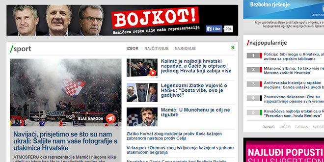 HNS novinarima i fotoreporterima portala index.hr zabranio dolazak na utakmice hrvatske reprezentacije!
