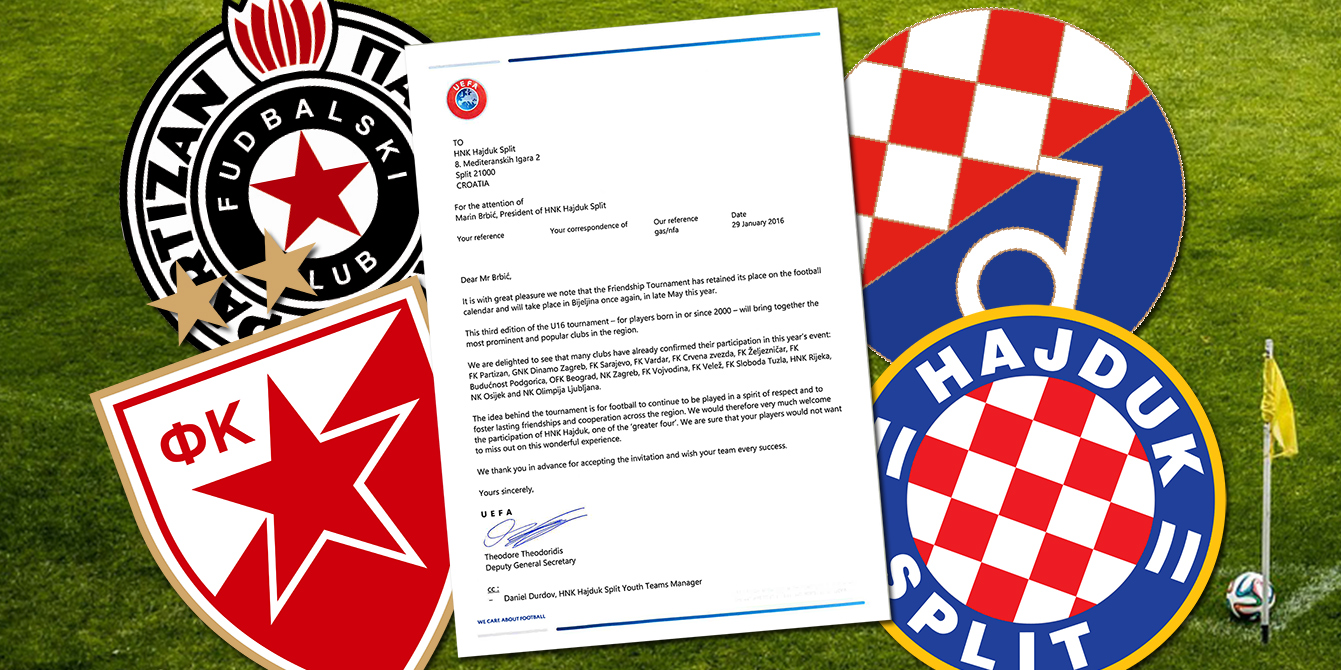 Hajduk jedini odbio sudjelovati na kadetskom turniru koji okuplja najjače klubove bivše Jugoslavije