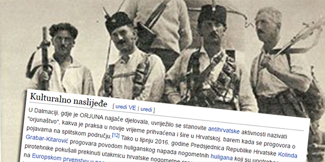 Nadopunjen pojam 'Orjuna': Kolindina izjava već završila na Wikipediji