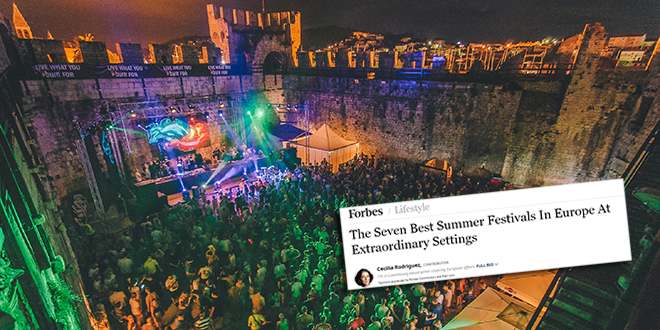 Forbes uvrstio trogirski Moondance među sedam najboljih europskih festivalskih lokacija!