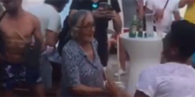 Bačvice: Pogledajte kako je bakica zaplesala s partijanerima