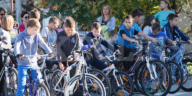 U Vranjicu održana biciklijada pod nazivom 'Šušur na dva kola'