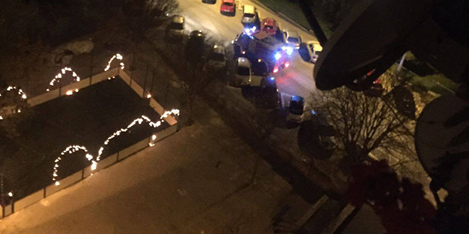 Vatra zahvatila tek otvoreno igralište na Trsteniku