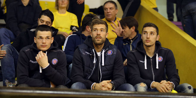 Igrači Hajduka i Split Tommyja stigli na Gripe navijati za 'žute'