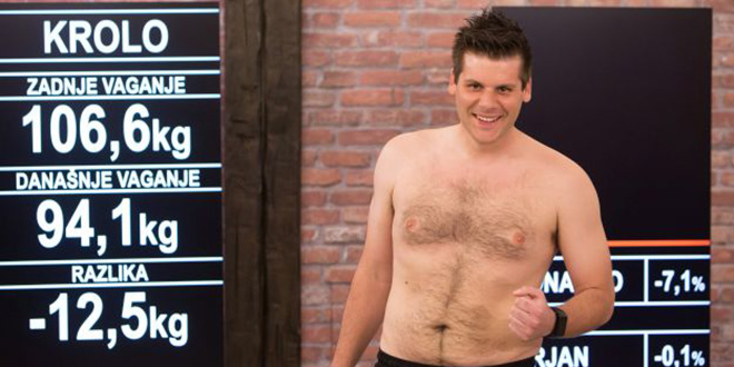 Splićanin Ivan Krolo u zadnjem tjednu emisije 'Život na vagi' smršavio 12,5 kilograma!