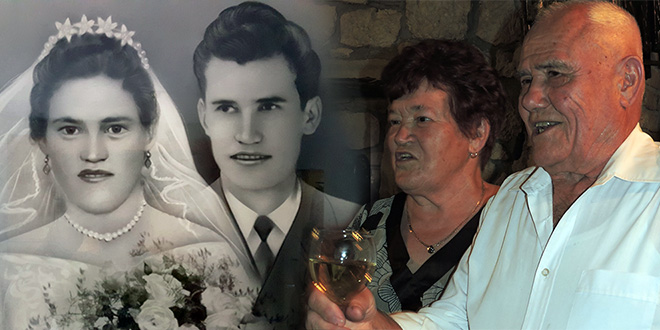  DIJAMANTNI PIR Jakov i Mila Bradarić otkrili tajnu uspjeha svog 60-godišnjeg braka