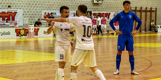 Futsal Dinamo pobijedio Split Tommy, odlučujuća utakmica u srijedu