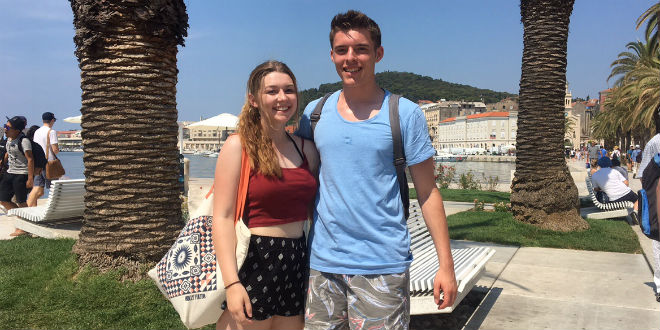 GOSTI O NAMA Elena i Bradley: Prvi put boravimo u Splitu, ali ne i posljednji
