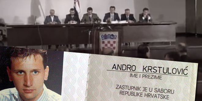 Andro Krstulović Opara je bio na povijesnoj sjednici: 'Pričalo se da će JNA napasti plinske rezervoare u blizini i izazvati katastrofu, a sigurnosne službe Tuđmanu nisu dopustile dolazak'