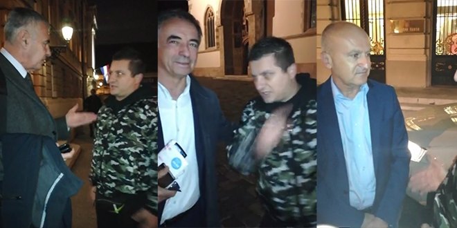 VIDEO Pilipović ispred Sabora dočekao Glasnovića, Pupovca i Matića, pogledajte što su mu rekli kada ih je nazvao licemjerima