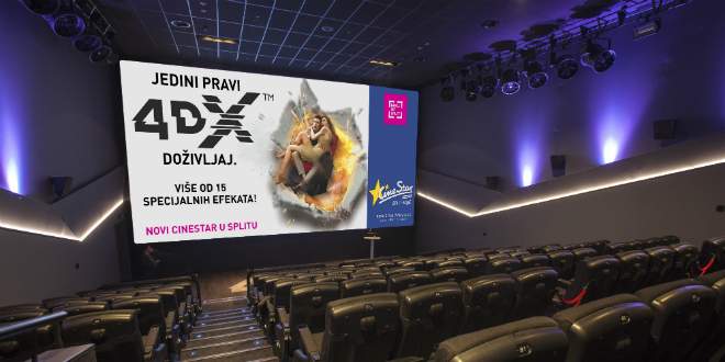 Najveće kino u Dalmaciji otvara se u Splitu!