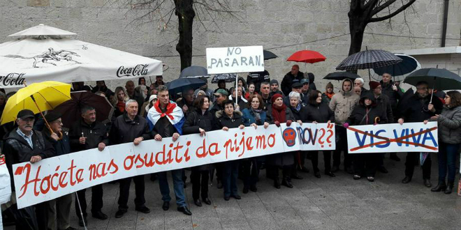 Danas se organizira prosvjed protiv TE Peruća ispred Ministarstva zaštite okoliša, Sinjani dolaze autobusima u Zagreb!