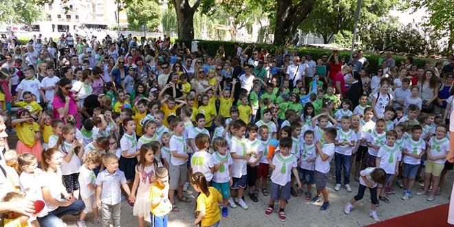 Hodočašće dječjih katoličkih vrtića Splitsko-makarske nadbiskupije u Solin
