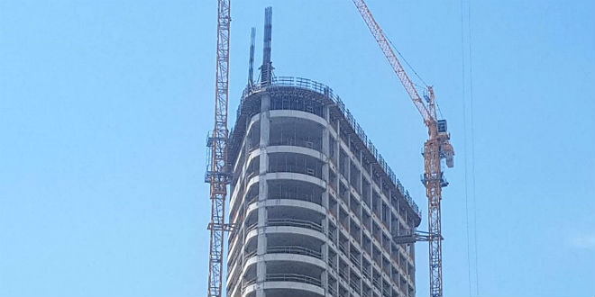 RASTE DALMATIA TOWER: Nastavljaju se radovi na budućoj najvišoj zgradi u Hrvatskoj