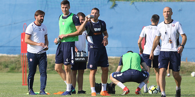 Hajduk do odlaska u Sloveniju trenira u Solinu