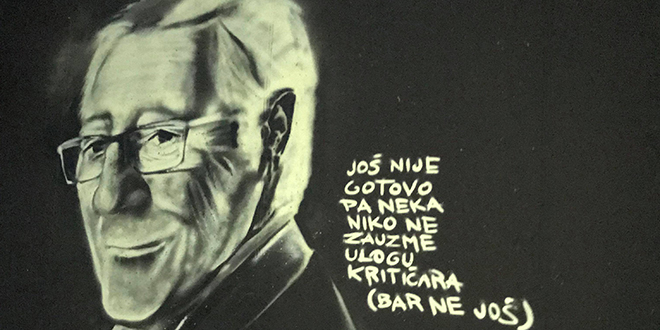 VIDEO: U Trogiru niče grafit u čast Olivera Dragojevića
