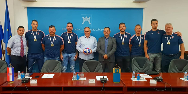 Župan Blaženko Boban primio svjetske rukometne prvake za gluhe i nagluhe