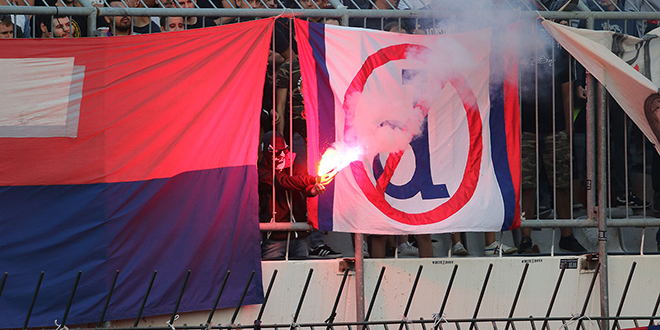 Žalba odbijena: HNS potvrdio Hajduku kaznu od četiri utakmice bez gledatelja