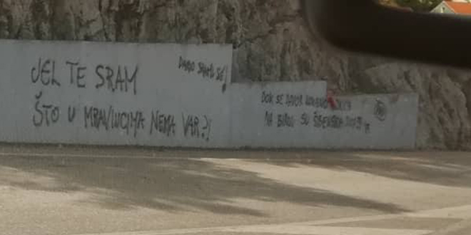 U Šibeniku osvanule poruke protiv suca Kulušića