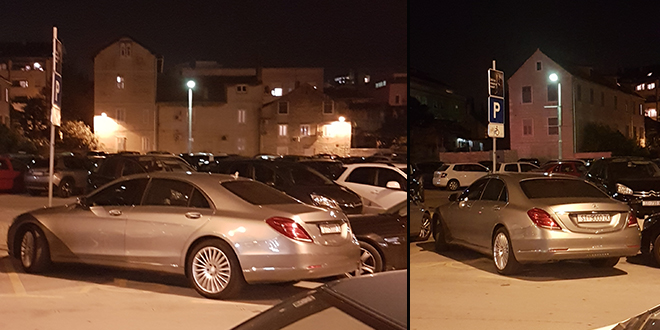 KAKAV BEZOBRAZLUK: Bivši gradonačelnik parkirao Mercedes na mjesto za osobe s invaliditetom