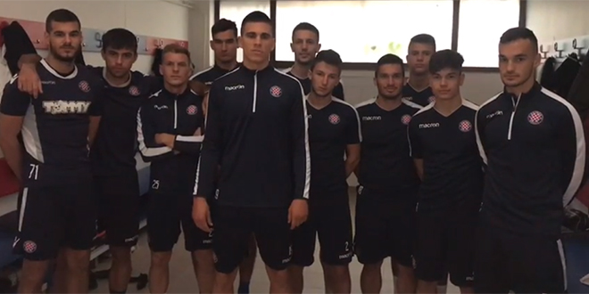 VIDEO: Igrači Hajduka II pozivaju na večerašnji koncert na Gripama