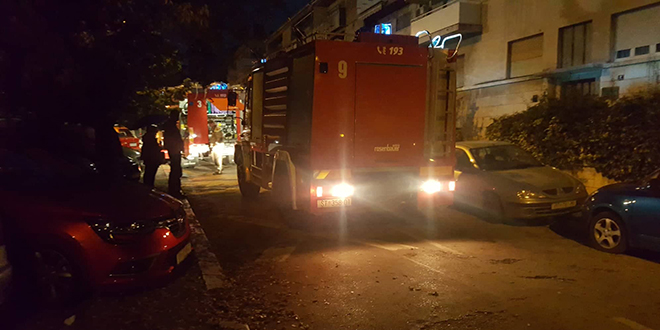 Split: Planulo u zgradi u Gajevoj ulici, na terenu je 14 vatrogasaca sa šest vozila