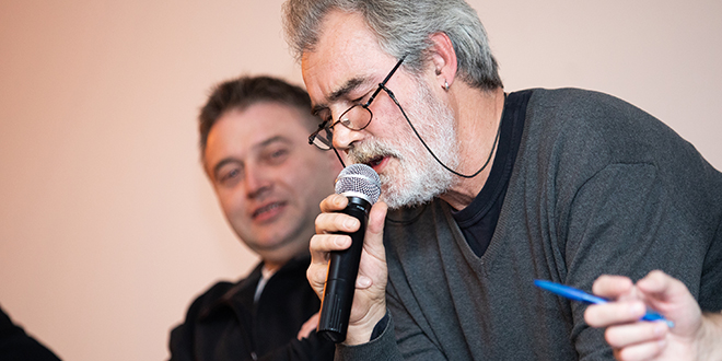 'ZLATNA VRATA' SU BILA PRETIJESNA Viktor Ivančić: Jezik Robija K. bio je vrsta opozicije klasičnom idiomu Miljenka Smoje, Momčila Popadića ili Tome Bebića koji su za nas bili muzejski