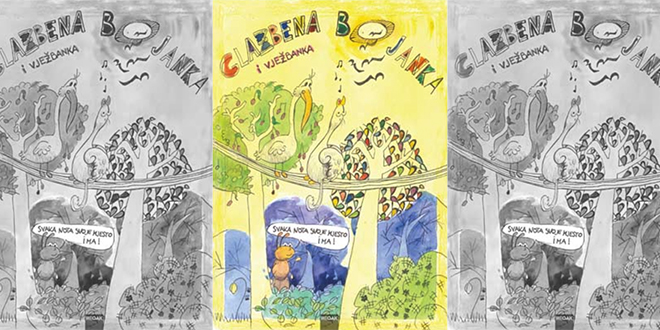 'Glazbena bojanka i vježbanka' je udžbenik koji glazbu i njene apstraktne pojmove jasno, zabavno i maštovito približava djeci