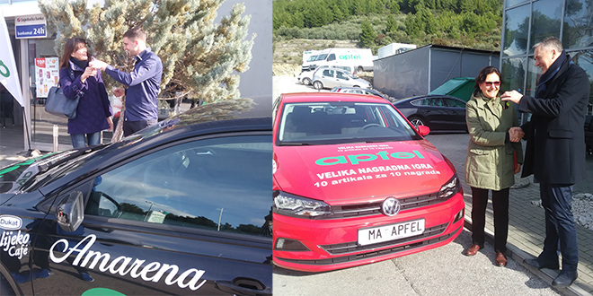 NAGRADNA IGRA APFELA: Ivanka Pavlinović i Vesna Čović osvojile Volkswagen Polo!