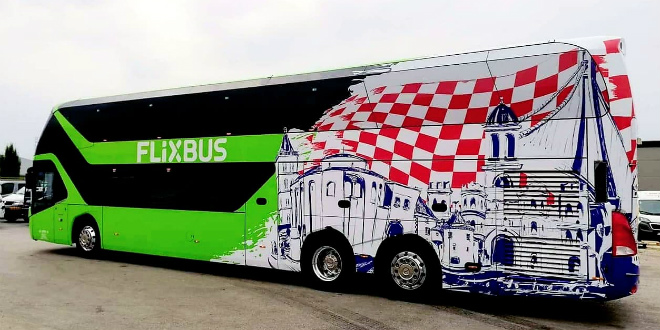 FLIXBUS: Motivi hrvatskih gradova na europskim cestama