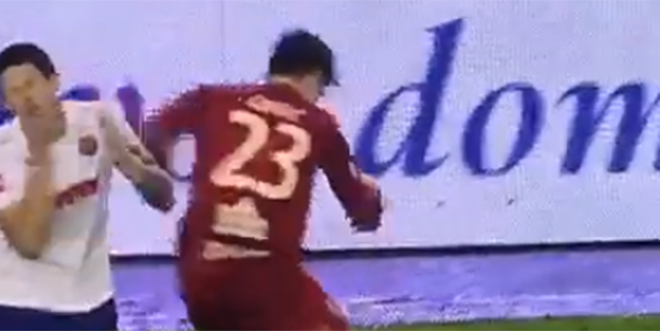 VIDEO: Pogledajte udaranje Bradarića, je li igrač Osijeka trebao dobiti crveni karton?