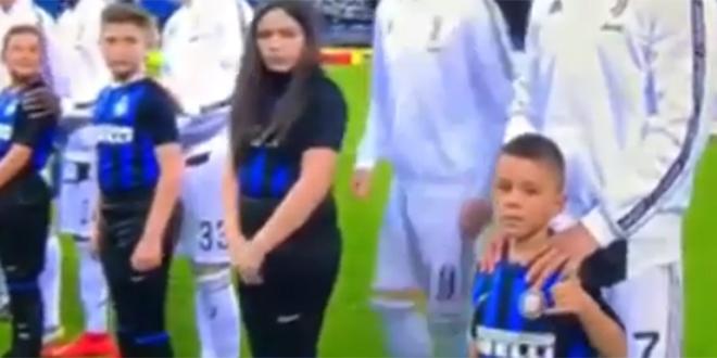 Perišićev sin Leonardo frajerski pozirao uz Ronalda 