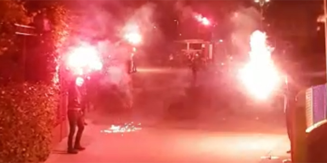 VIDEO: Strožanac dočekao svoje prvake bakljadom!