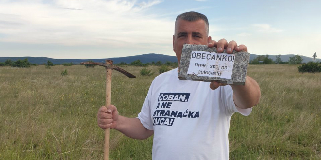 VIDEO: Postavljen treći 'Obećanko' za izgradnju brze ceste Šibenik-Drniš-Knin