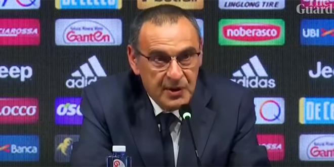 PRESUDILO MU ISPADANJE OD LYONA: Juventus smijenio Sarrija