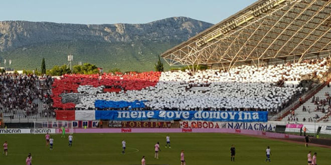 SPEKTAKULARNA KOREOGRAFIJA: Torcida obilježila godišnjicu 'Oluje'