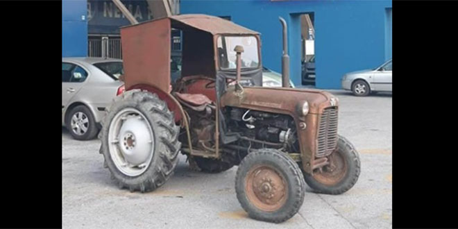 Odgovor na tenk iz Beograda: Parkirali traktor u Maksimiru