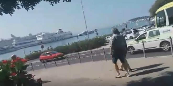 NOVI VIDEO IZ SPLITSKE LUKE Ono kad shvatiš da ne možeš u suprotnom smjeru...