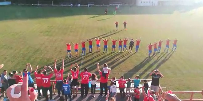 VIDEO: Pogledajte slavlje igrača i navijača momčadi Mosor Žrnovnica nakon pobjede u Pricviću!