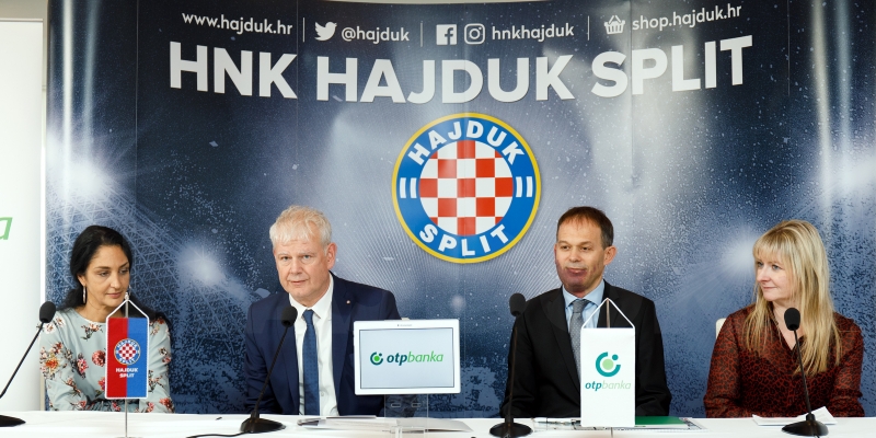 VIDEO: Hajduk i OTP banka produžili sponzorsku suradnju