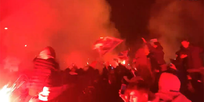 VIDEO: Pogledajte kako je tisuće navijača sinoć dočekalo Atalantine junake!