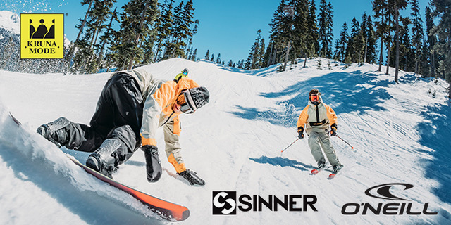 IDEŠ LI NA SKIJANJE? Potraži vrhunsku O'Neill i Sinner ski/snowboard opremu u Kruna Mode trgovinama!
