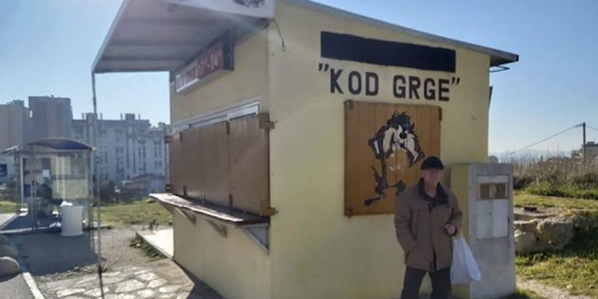 KOD GRGE 'Odzvonilo' poznatom splitskom kiosku na vrhu Sućidra