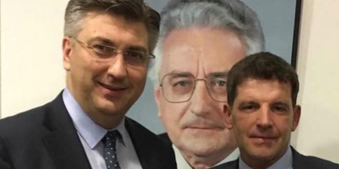 PLJUŠTE PORUKE PODRŠKE Tafra: Andrej Plenković jedini je predsjednik HDZ-a koji provodi Tuđmanovu politiku