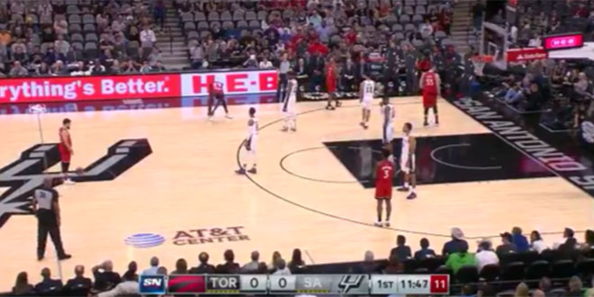 VIDEO: Momčadi Toronta i San Antonija tijekom utakmice odale počast Bryantu na poseban način 