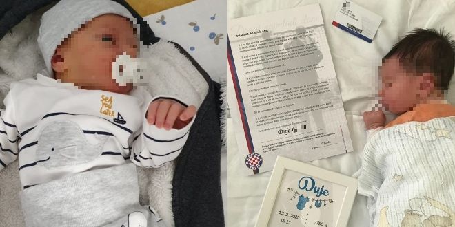 OD ROĐENJA SVOGA: Dvije bebe rođene u znaku Hajduka
